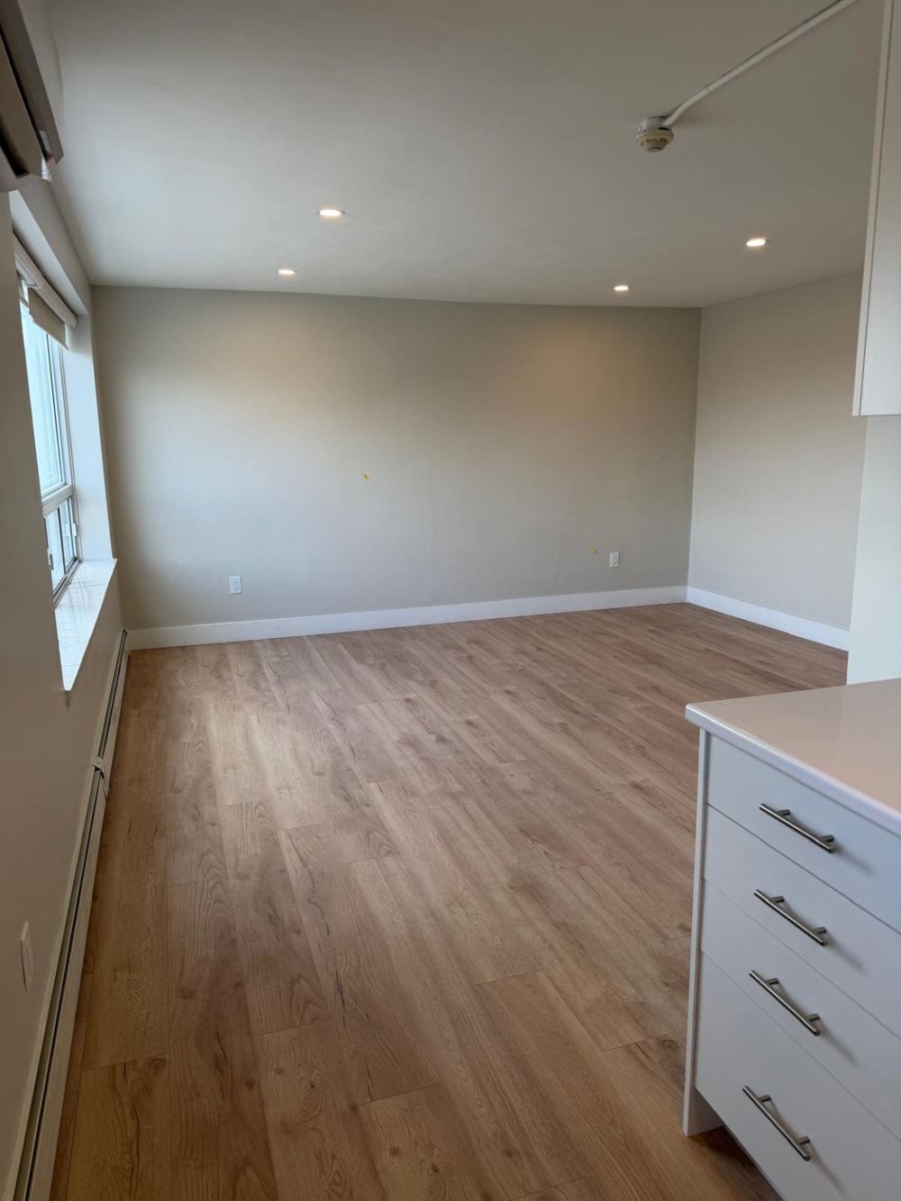 Completed interior renovation